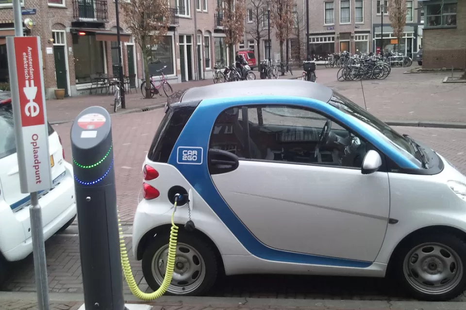 Amsterdam Electric Car